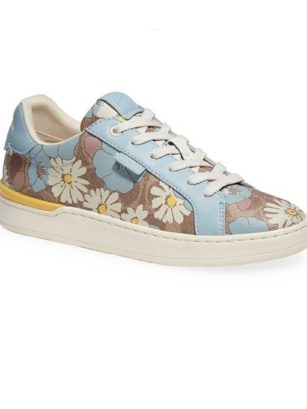 Coach Lowline Luxe Jacquard Floral  Low Top Sneaker